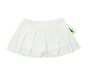Prince Women's Tennis Match Flounce Skort White Activewear Size XL Polyester NEW